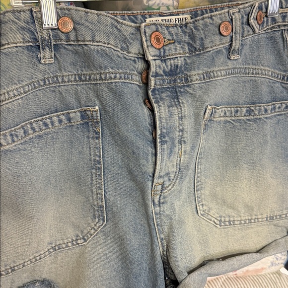 We The Free Light Blue Jean Shorts - Picture 15 of 15